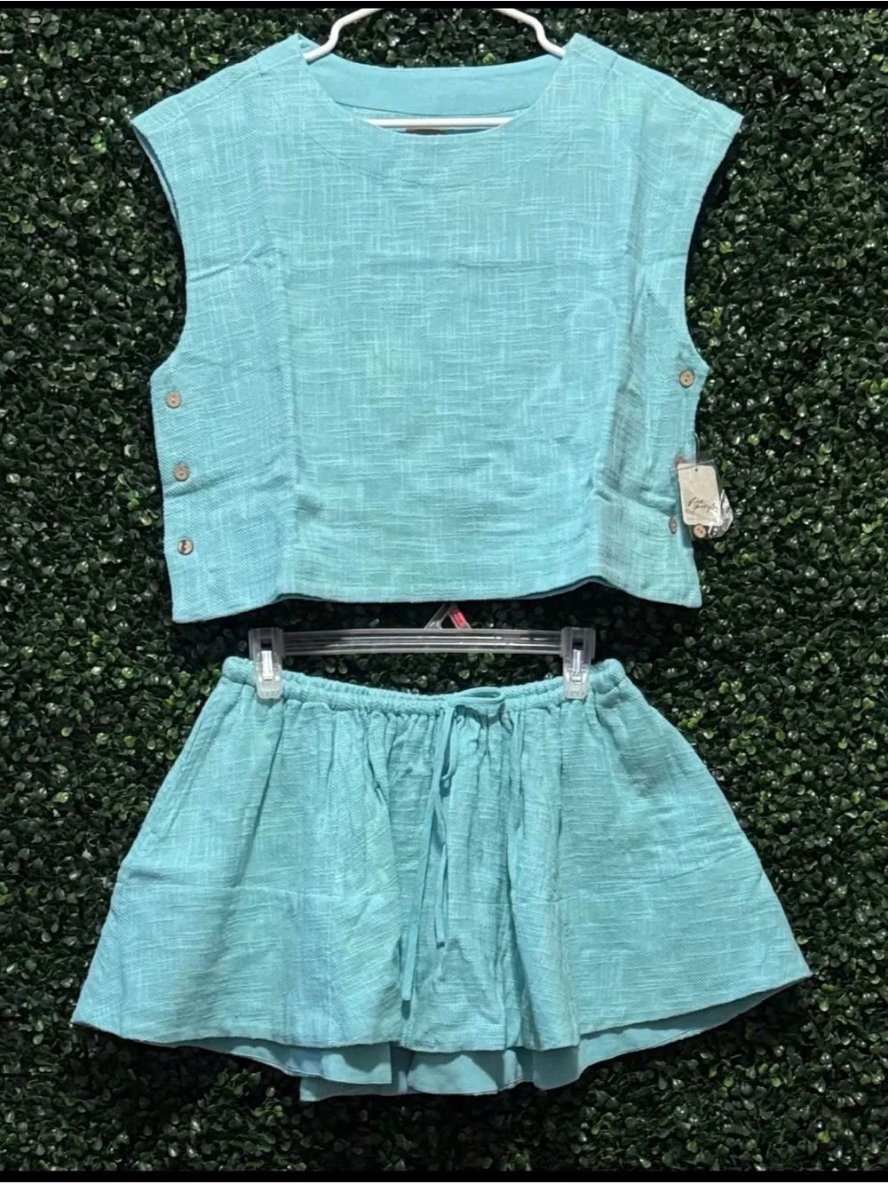 FREE PEOPLE Skye Mini Skirt Set